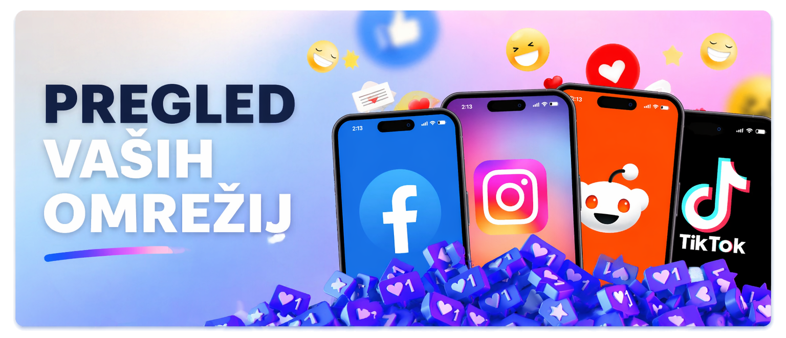Pregled družbenih omrežij